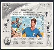 Chad 1970 Football World Cup / Olympic Games / Sports / Satellite 1v m / s (n34062)