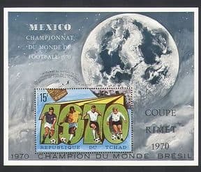 Chad 1970 Football World Cup  /  WC  /  Mexico  /  Sports  /  Games  /  Animation 1v m  /  s (n33994)