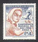 Chile 1966 Skiing / Ski / Winter Sports / Championships / Racing 1v (n37896)