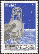 Chile 1973 Space/ Astronomy/ Science/ Telescope/ Stars/ Observatory 1v (n29813)
