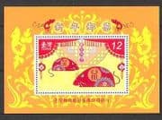 China/Taiwan 2007 YO Rat / Greetings /Animals 1v m/s (n25854)
