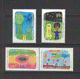 Christmas Is 1999 Festivals / Animated / Art 4v set n18107