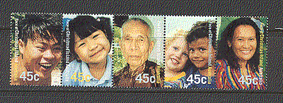Christmas Is 2000 Millennium / Faces / People 5v stp n18112