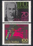 Colombia 1986 Bach / Handel / Schutz / Music / Composers / People / Entertainment 2v n38778