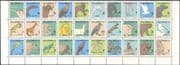Colombia 1990 Animals Alphabet/ Birds/ Insects/ Nature/ Wildlife 30v blk (s4832a)
