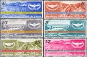 Congo 1965 Hydro-Electric Dam/ Port/ Harbour/ Mining/ Mine/ ICY/ Co-operation Year 6v set (b3178c)