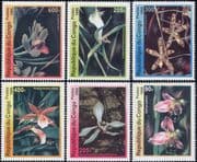 Congo 1999 Orchids/ Flowers/ Plants/ Nature 6v set (b3702)