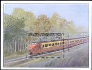 Congo 2001 Trains/ TEE Electric Locomotive/ Railway/ Rail Transport 1v m/s (s4540m)