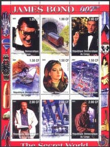 Congo James Bond/ Secret World/ Cinema/ Films/ Train/ Lorry MISCUT PRODUCTION ERROR sht (cs) (b8746a)