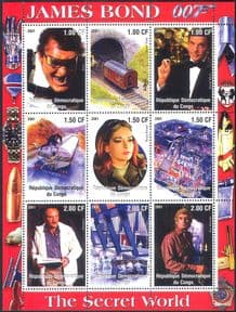 Congo James Bond/ The Secret World/ Cinema/ Films/ Train/ Lorry/ Transport/ Jaws/ Movies sht (cs) b8746