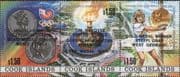Cook Islands 1988 Olympic Games/ Olympics/ Tennis/ Medals/ Graf/ Sports 3v o/p stp (n15874a)