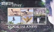 Cook Islands 2018 Birds of Prey/ Raptors/ Eagle/ Owls/ Nature/ Wildlife 6v sht (s5346f)