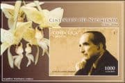 Costa Rica 2009 President/ People/ Orchids/ Flowers/ Plants/ Nature imperforate m/s (n38714)