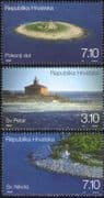Croatia 2012 Lighthouses/ Maritime Safety/ Buildings/ Architecture/ Lighthouse 3v set (n44671)