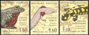 Croatia 2013 Toad/ Salamander/ Amphibians/ Animals/ Nature/ Wildlife 3v set (n44708)