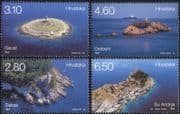Croatia 2015 Lighthouses/ Maritime Safety/ Buildings/ Architecture/ Lighthouse 4v set (n44677)