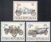 Czech Republic 1994 Racing Cars / Motoring / Transport / History / Sports 3v set n40919