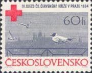 Czechoslovakia 1964 Red Cross Congress/ Medical/ Health/ Welfare/ Gulls/ Birds 1v (n46889)