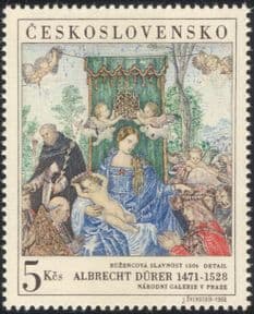 Czechoslovakia 1968 Albrecht Durer/ Art/ Artists/ Paintings/ StampEx 1v (n44808)