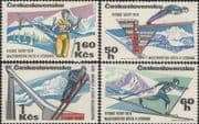 Czechoslovakia 1970 World Skiing Championships/ Ski Jumping/ Sports 4v set (n46510)