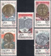 Czechoslovakia 1978 Money/ Coins/ Medals/ Commerce/ Business/ Mint/ StampEx 5v set (n46687)