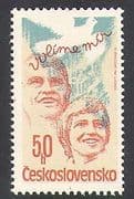 Czechoslovakia 1981 Dove / Birds / Politics / Elections / Animation 1v (n38277)