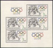 Czechoslovakia 1984 Winter Olympics / Sports / Games / Ice Hockey 4v m / s (n35521)