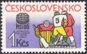 Czechoslovakia 1985 World Ice Hockey Championships/ Games/ Sports/ Animation 1v (n44142)
