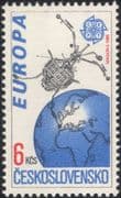 Czechoslovakia 1991 Europa/ Space/ "Magion 2"/ Satellite/ Science 1v (n44805)