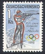 Czechoslovakia 1992 Winter Olympic Games / Olympics / Sports / Shooting 1v (n40934)