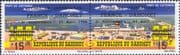 Dahomey 1966 Harbour/ Ships/ Transport/ Cooperation 2v s-t pr SURCHARGE (n38000a)