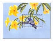 Democratic Republic of Congo 2000 Birds/ Hummingbird/ Nature/ Wildlife 1v m/s (b9788j)