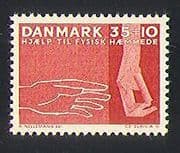 Denmark 1963 Medical / Health / Welfare / Disabled 1v n32003
