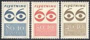 Denmark 1966 Refugees Fund / Eyes / Welfare / Health / People / Animation 3v (n40896)