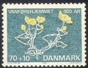 Denmark 1972 Disabled/ Health Fund/ Welfare/ Flowers/ Marigolds/ Medical/ Plants/ Nature 1v (n42573)