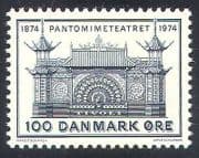Denmark 1974 Theatre / Buildings / Architecture / Heritage / History / Acting 1v (n40939)