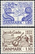 Denmark 1979 Bournonville/ Ballet/ Dancer/ Gade/ Composers/ Music/ Theatre/ People 2v set (n44803a)