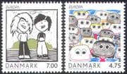 Denmark 2006 Europa/ Integration/ Animation/ Art/ People 2v set (n42597)