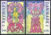Denmark 2006 Nordic Mythology/ Elves/ Gnome/ Troll/ Werewolf/ Beasts 2v set (n42580)