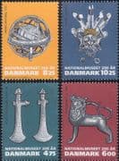 Denmark 2007 Museum/ Mask/ Axe Heads/ Armillary/ Astronomy/ History/ Heritage 4v set (n44803b)
