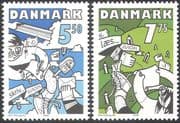 Denmark 2008 Europa/ The Letter/ Writing/ Pencils/ Animation 2v set (n42651)