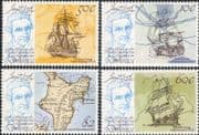 Dominica 1979 Captain James Cook/ Sailing Ships/ Boats/ Transport/ Explorers 4v set (b1189)