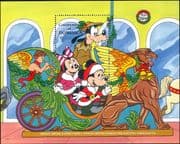 Dominica 1990 Disney/ Christmas/ Mickey/ Griffin/ Greetings/ Cartoons/ Animation 1v m/s (s578s)