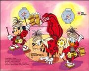 Dominica 1991 Disney/ Mickey Mouse/ Donald Duck/ Goofy/ StampEx/ Cartoons m/s (ad1038)