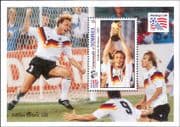Dominica 1993 Football World Cup/ WC/ Sports/ Games/ Soccer/ Players 1v m/s (b1295e)
