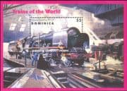 Dominica 1996 Trains/ Steam Engine/ Railways/ Locomotives/ Transport 1v m/s (s1912z)