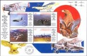 Dominica 1998 Royal Air Force 80th/ Aviation/ Planes/ RAF/ Jets 4v m/s (s5882z)