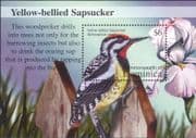 Dominica 2002 Woodpecker/ Sapsucker/ Birds/ Nature/ Wildlife 1v m/s (s4137d)