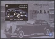 Dominica 2003 Cadillac/ Classic Cars/ Motoring/ Motors/ Transport 1v m/s (s5521c)
