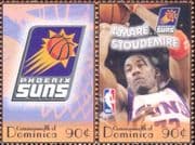 Dominica 2006 Amare Stoudemire/ Team Badge/ Basketball/ Sports/ Games/ People 2v set pr (s1872r)